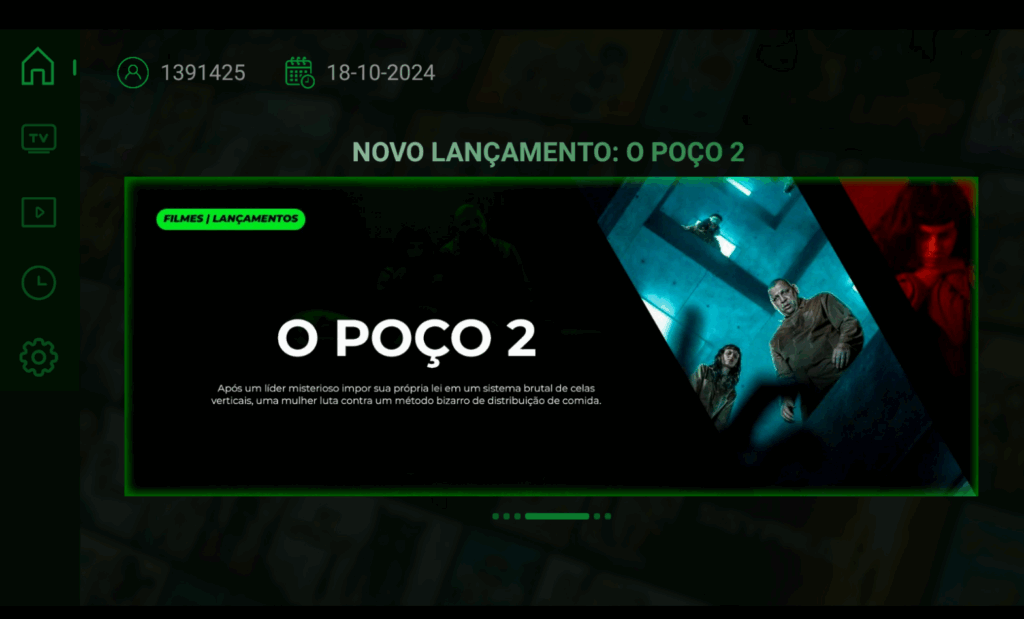 Tela do Aplicativo P2P Oficial